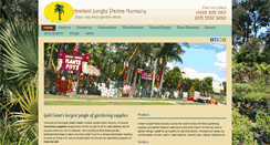 Desktop Screenshot of instantjunglepalms.com.au